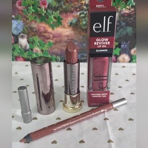 Urban Decay *Accident Lipstick with Matching UD 1993 Lip Liner + elf gloss.